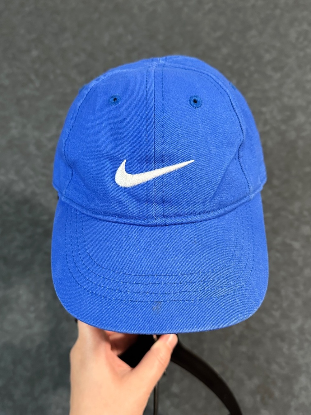 Nike Toddler Strapback Embroidered Swoosh Blue Baseball Cap